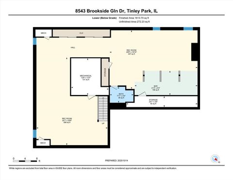 Tiny photo for 8543 Brookside Glen Drive, Tinley Park, IL 60487 (MLS # 12483242)