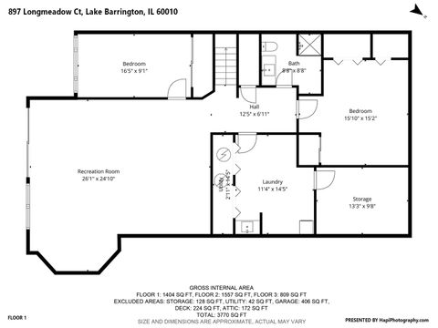 Tiny photo for 897 Longmeadow Court #1044, Lake Barrington, IL 60010 (MLS # 12630420)
