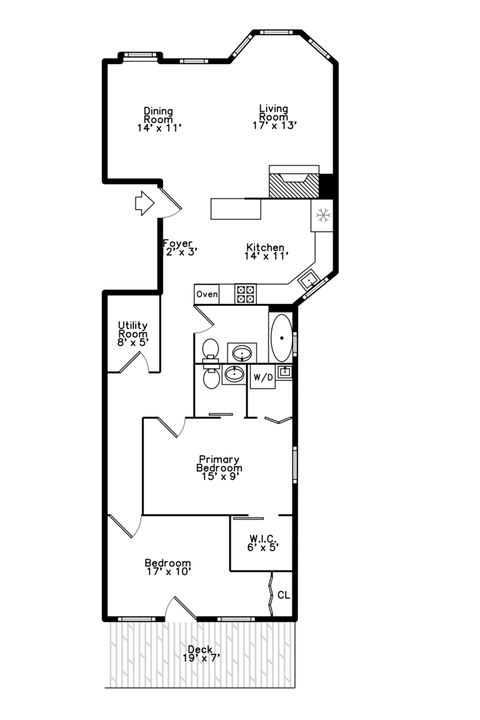 Tiny photo for 1050 W Byron Street #2W, Chicago, IL 60613 (MLS # 12623728)