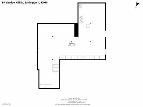 Tiny photo for 80 Meadow Hill Road, Barrington Hills, IL 60010 (MLS # 12549057)