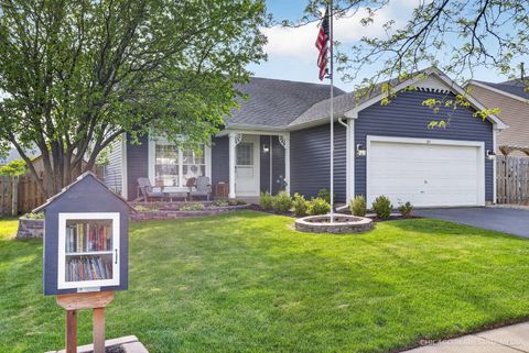 Tiny photo for 164 Cool Stone Bend, Lake In The Hills, IL 60156 (MLS # 12635650)
