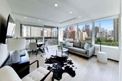 Tiny photo for 1355 N Sandburg Terrace #1002D, Chicago, IL 60610 (MLS # 12737574)