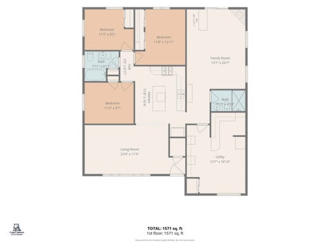 Tiny photo for 11009 S Mansfield Avenue, Chicago Ridge, IL 60415 (MLS # 12743617)