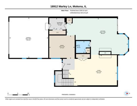 Tiny photo for 18912 Marley Lane, Mokena, IL 60448 (MLS # 12734384)