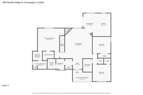 Tiny photo for 3907 Boulder Ridge Drive, Champaign, IL 61822 (MLS # 12661892)