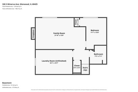 Tiny photo for 326 S Minerva Avenue, Glenwood, IL 60425 (MLS # 12743034)