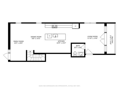 Tiny photo for 718-720 W 17th Street #1E, Chicago, IL 60616 (MLS # 12520927)