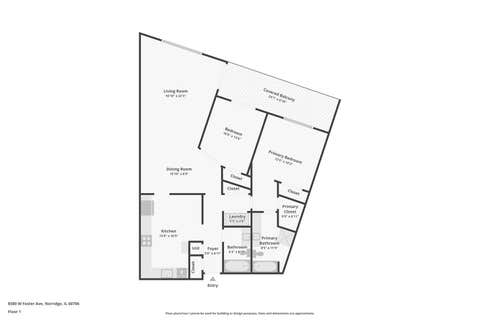 Tiny photo for 8580 W Foster Avenue #206, Norridge, IL 60706 (MLS # 12731171)