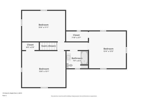 Tiny photo for 115 State Street, Maple Park, IL 60151 (MLS # 12488631)