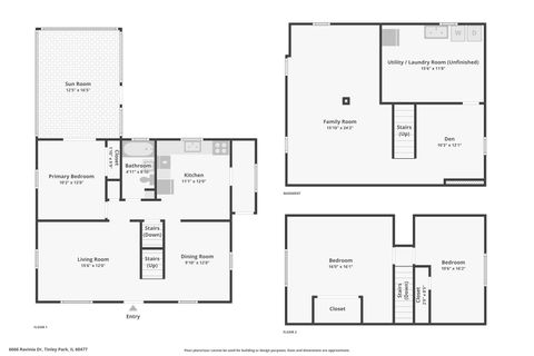 Tiny photo for 6666 Ravinia Drive, Tinley Park, IL 60477 (MLS # 12496788)