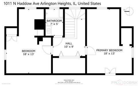 Tiny photo for 1011 N HADDOW Avenue, Arlington Heights, IL 60004 (MLS # 12624445)