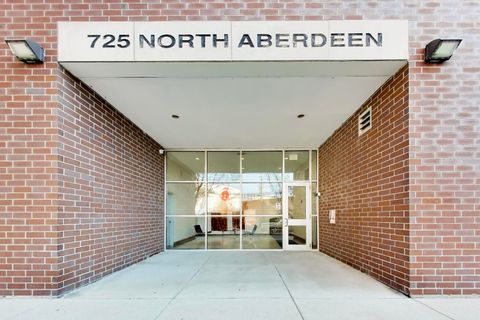 Tiny photo for 725 N Aberdeen Street #202, Chicago, IL 60642 (MLS # 12588404)