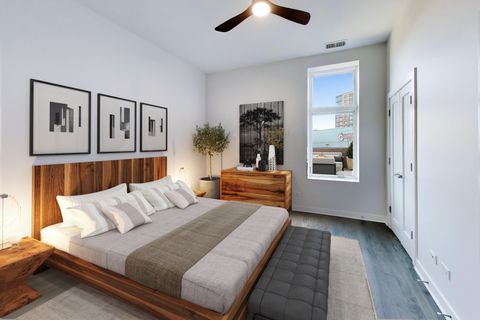 Tiny photo for 725 N Aberdeen Street #202, Chicago, IL 60642 (MLS # 12588404)