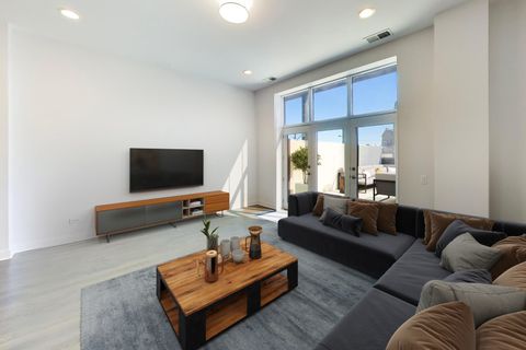 Tiny photo for 725 N Aberdeen Street #202, Chicago, IL 60642 (MLS # 12588404)