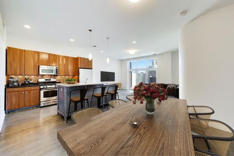 Tiny photo for 725 N Aberdeen Street #202, Chicago, IL 60642 (MLS # 12588404)