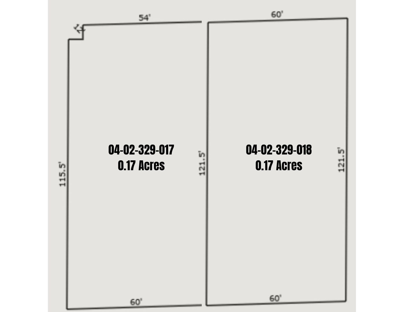 Lot 17 & 18 Harding Avenue