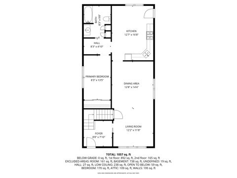 Tiny photo for 208 Lathrop Avenue, Forest Park, IL 60130 (MLS # 12544181)