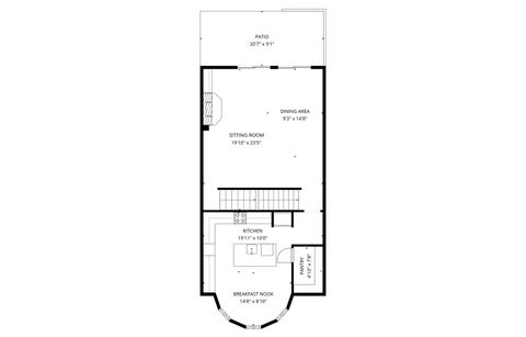 Tiny photo for 414 W Wisconsin Street #H, Chicago, IL 60614 (MLS # 12614426)