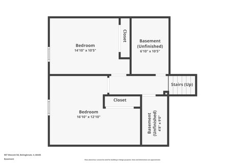 Tiny photo for 907 Wescott Road, Bolingbrook, IL 60440 (MLS # 12708773)