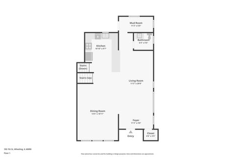 Tiny photo for 195 7th Street, Wheeling, IL 60090 (MLS # 12452519)