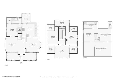 Tiny photo for 324 N Madison Street, Woodstock, IL 60098 (MLS # 12490881)