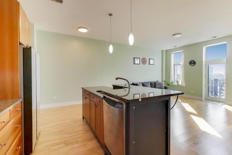 Tiny photo for 725 N Aberdeen Street #607, Chicago, IL 60642 (MLS # 12595328)