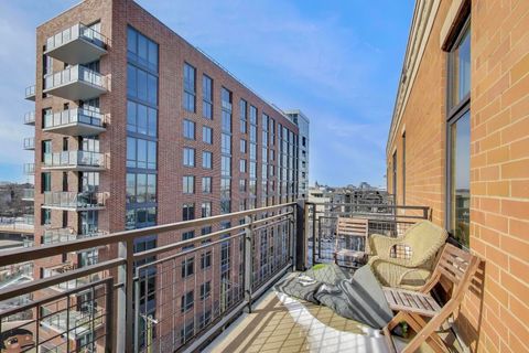 Tiny photo for 725 N Aberdeen Street #607, Chicago, IL 60642 (MLS # 12595328)
