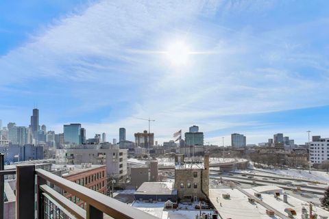 Tiny photo for 725 N Aberdeen Street #607, Chicago, IL 60642 (MLS # 12595328)