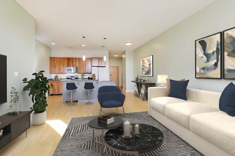 Tiny photo for 725 N Aberdeen Street #607, Chicago, IL 60642 (MLS # 12595328)