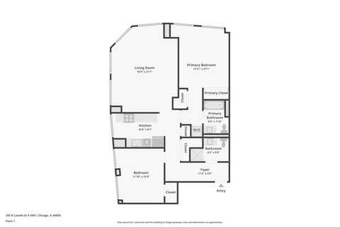 Tiny photo for 345 N La Salle Drive #3401, Chicago, IL 60654 (MLS # 12704878)