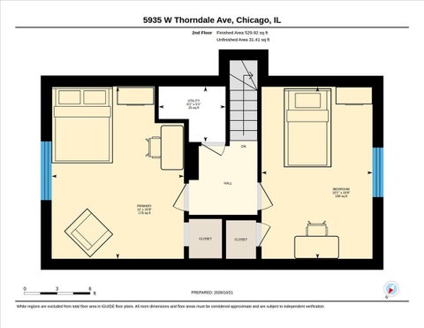 Tiny photo for 5935 W THORNDALE Avenue, Chicago, IL 60646 (MLS # 12788756)