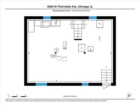 Tiny photo for 5935 W THORNDALE Avenue, Chicago, IL 60646 (MLS # 12788756)