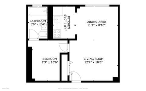 Tiny photo for 6300 N Sheridan Road #203, Chicago, IL 60660 (MLS # 12674198)