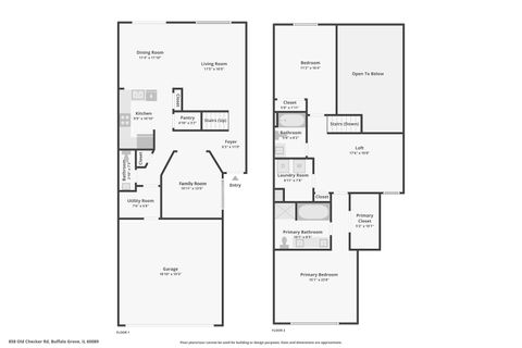 Tiny photo for 858 Old Checker Road, Buffalo Grove, IL 60089 (MLS # 12551394)