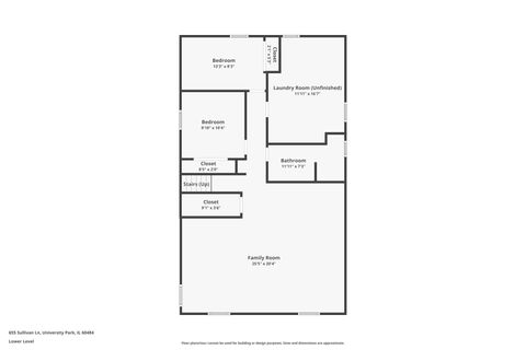 Tiny photo for 655 Sullivan Lane, University Park, IL 60484 (MLS # 12583900)