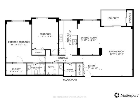 Tiny photo for 6833 N Kedzie Avenue #1404, Chicago, IL 60645 (MLS # 12612612)