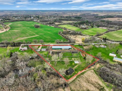 Tiny photo for 12216 Pleasant Valley Road, Woodstock, IL 60098 (MLS # 12466287)