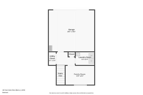 Tiny photo for 440 Town Center Boulevard, Gilberts, IL 60136 (MLS # 12607076)