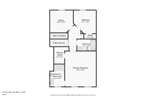 Tiny photo for 440 Town Center Boulevard, Gilberts, IL 60136 (MLS # 12607076)