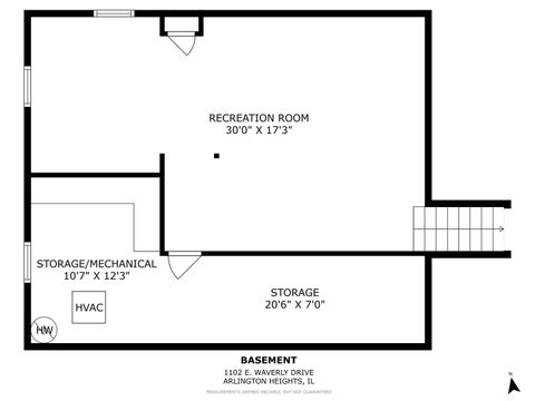 Tiny photo for 1102 E Waverly Drive, Arlington Heights, IL 60004 (MLS # 12606282)
