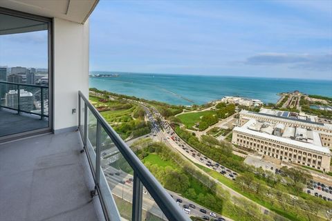 Tiny photo for 1235 S Prairie Avenue #3504, Chicago, IL 60605 (MLS # 12664277)