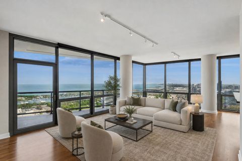 Tiny photo for 1235 S Prairie Avenue #3504, Chicago, IL 60605 (MLS # 12664277)