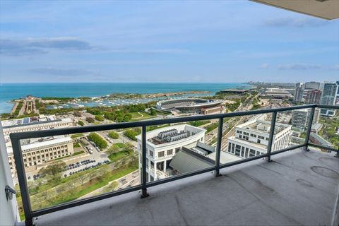 Tiny photo for 1235 S Prairie Avenue #3504, Chicago, IL 60605 (MLS # 12664277)