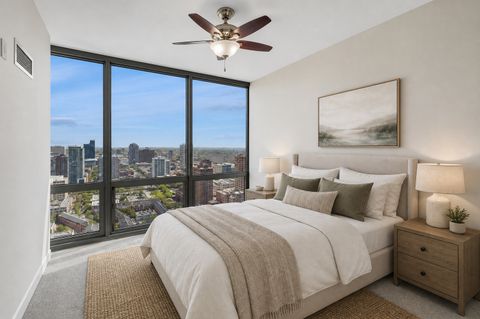 Tiny photo for 1235 S Prairie Avenue #3504, Chicago, IL 60605 (MLS # 12664277)