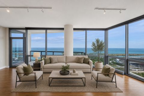 Tiny photo for 1235 S Prairie Avenue #3504, Chicago, IL 60605 (MLS # 12664277)