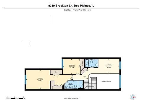 Tiny photo for 9359 BROCKTON Lane #0, Des Plaines, IL 60016 (MLS # 12703977)
