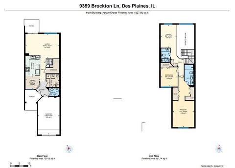 Tiny photo for 9359 BROCKTON Lane #0, Des Plaines, IL 60016 (MLS # 12703977)