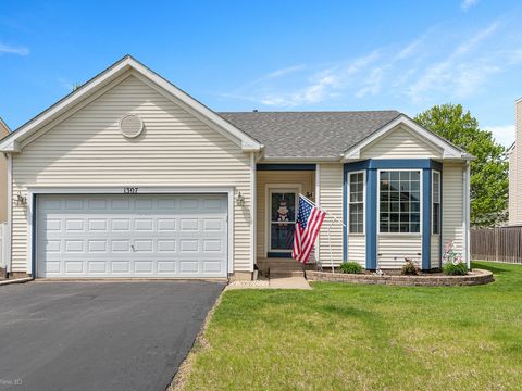 Tiny photo for 1307 Broadlawn Drive, Plainfield, IL 60586 (MLS # 12628311)