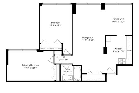 Tiny photo for 4850 S Lake Park Avenue #308B, Chicago, IL 60615 (MLS # 12756600)