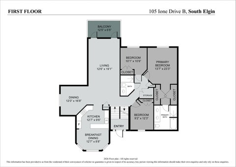 Tiny photo for 105 Ione Drive #B, South Elgin, IL 60177 (MLS # 12673131)